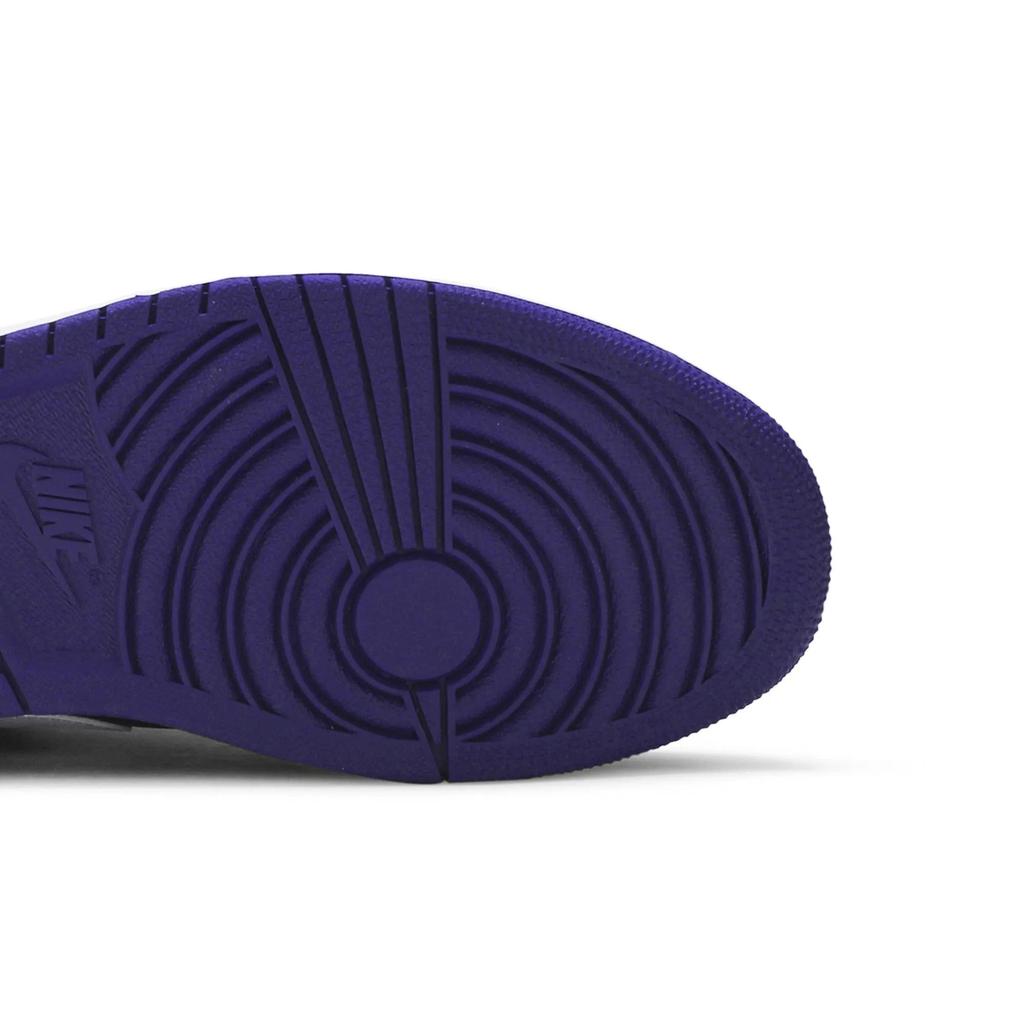 Air Jordan 1 Low 'Court Purple' (Unisex) Court Purple / Black / White Vintage Basketball Shoes 553558 501