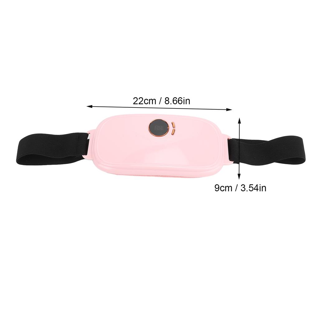 Rosa Wärmender Taillengürtel Taillenheizkissen Tragbare Elektrische Taillenheizbandage für Zuhause Büro