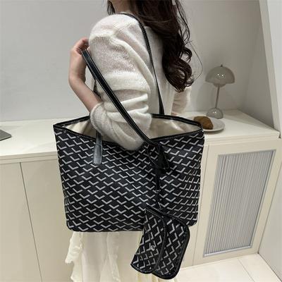 Módní nová velkokapacitní kabelka přes jedno rameno cestovní úložná niche podpažní košík na zelí tote bag dámská