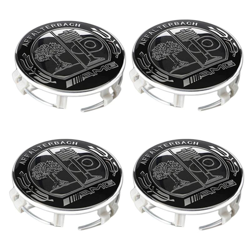 

GLC GLB 4 шт. 75 мм для Mercedes benz AMG C E S GLE CLC Класса W204 W203 W205 W124 W221 Колпачки ступицы колеса автомобиля Колпаки ступицы Значок Аксессуар