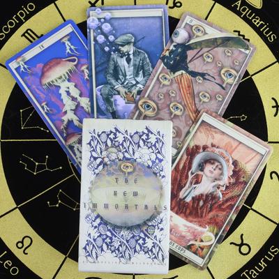 10.3*6cm The New Immortals Tarot Deck 78 Pcs Tarot Cards Based On Rider Waite System