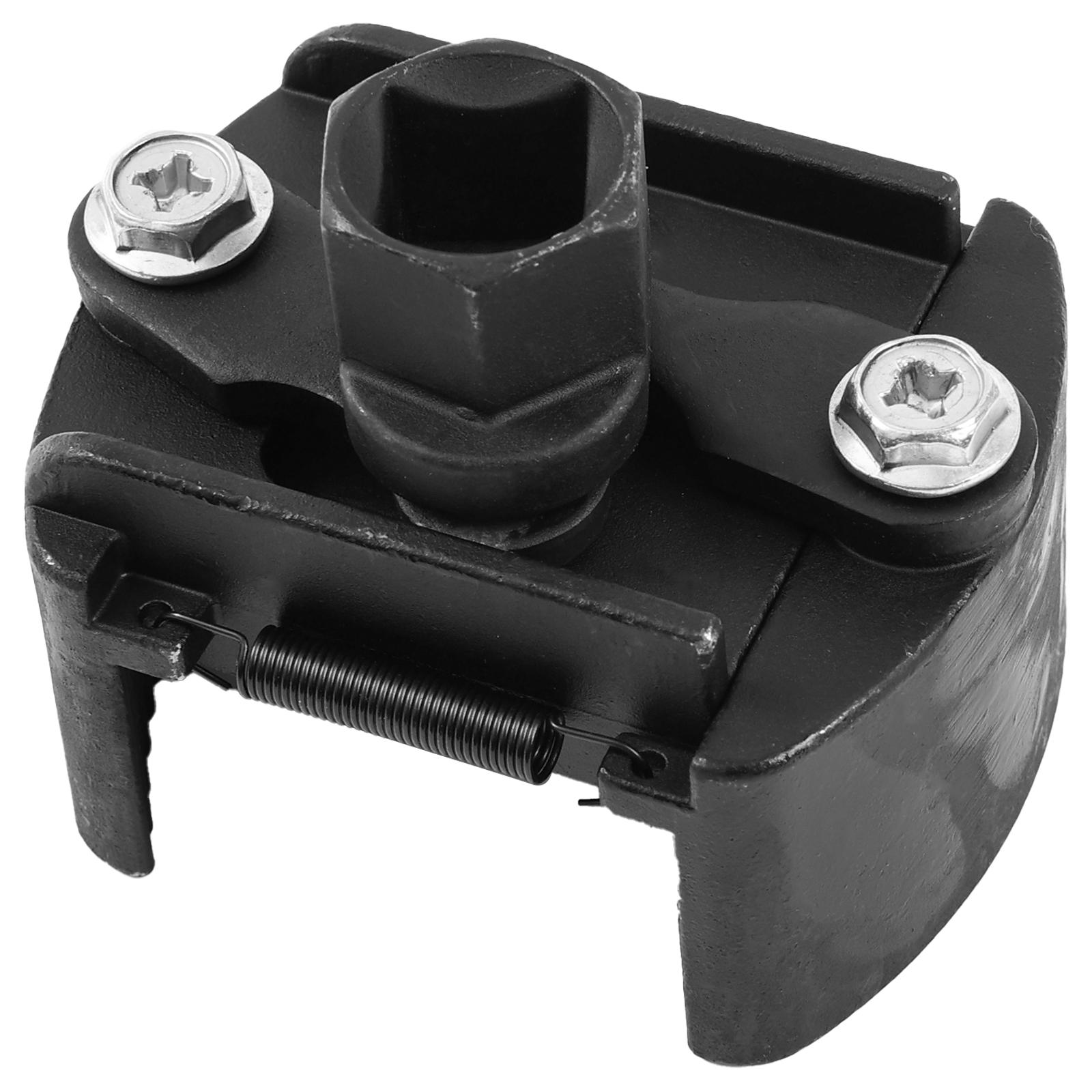 

Универсальный регулируемый новый двухкулачковый ключ для масляного фильтра фильтр 60 - 80 мм автомобильные ключи для фильтров съемник стальной инструмент для топлива литой двухкулачковый чёрный