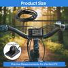 S866 Ebike Display - 24V 36V 48V Waterproof IP65 Scooter Meter with SM Plug, Large Backlit Screen for Ebike/Scooter (Fits 22.2mm/0.9in Handlebar, No.