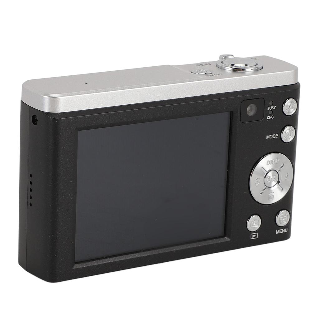 5K Digital Camera for Photography 10x Optical Zoom Retractable Lens 16MP Front 12MP Rear 6 Axis Anti Shake Autofocus