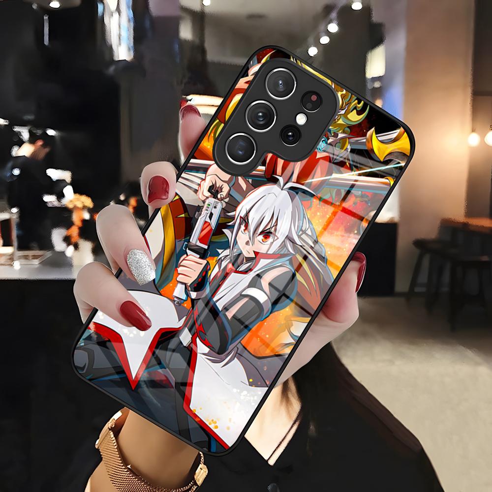 S-Beyblade X Phone Case For Samsung S26 S25 Edge Ultra 24 23 22 21 Ultra Plus Fe A55 56 15 4G 5G Glass Cover