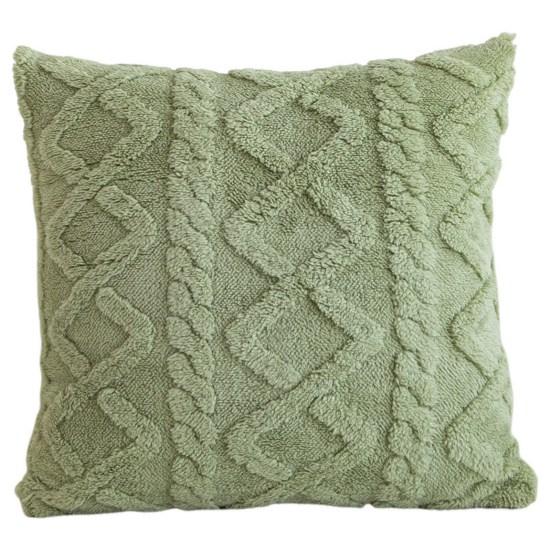 

Чехол на подушку со скрытой молнией, квадратная наволочка для гостиной, спальни, домашний декор для постельных принадлежностей 43 зелёный