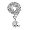 Rugby Helmet Pendant: Hip Hop Street Style Tennis Chain Accessory