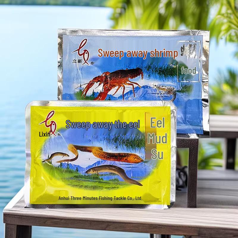 Drei-Minuten-Krebs- und Garnelenköder - 35g, 480 Beutel für Schmerlen-Fischfallen