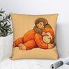 Punch Monkey Pillow Cover Vintage Pillow Case For Sofa Home Decor Comfy Cushion Cover Birthday Gift