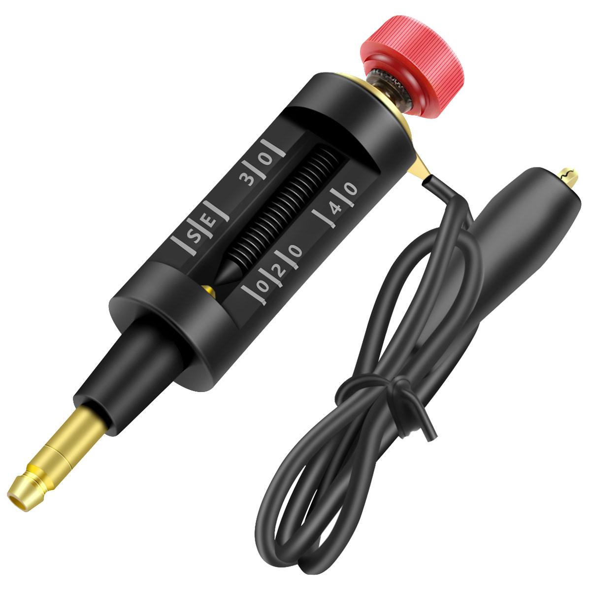 

Spark Plug Tester Car Ignition System Coil Adjustable Ignition System Coil Tester Coil Engine In Line Diagnostic Checker Tool чёрный