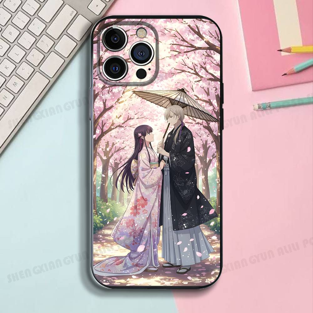 

Аниме M-Miyo K-Kudou Силиконовый Мягкий Чехол для Телефона Для IPhone17 16 15 14 13 12 11 Pro Max Plus X XR SE iPhone16