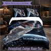 Personalized 3Pcs Bedding SetAriana Grande Custom Text Duvet Cover Pillowcase Set Bedroom Gift