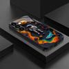 Spaceman pattern glass phone case suitable for Samsung Galaxy S26 S25 S24 S23 S22 S20 FE Ultra Plus 5G anti drop back cover