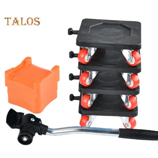 Möbellift-Bewegungswerkzeugsatz, 500 kg Tragkraft, einfach zu installierendes Gerätegleiter-Erhöhungspolster, Möbelbewegungswerkzeug