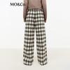 MO&Co. Women's Drawstring High-Waist Wide-Leg Sports Pants MBF1PAT011