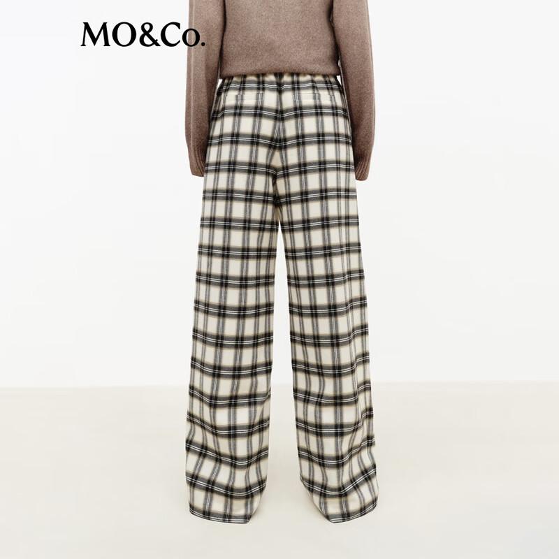MO&Co. Women's Drawstring High-Waist Wide-Leg Sports Pants MBF1PAT011