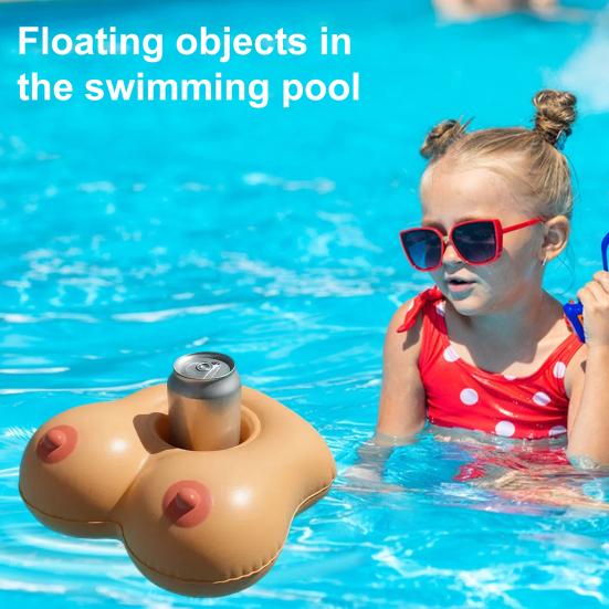 Becherhalter Poolliege Auslaufsicher Aufblasbarer Getränkehalter Sommerwanne Schwimmbad Strandpool