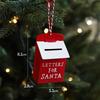 Santa Clasu Christmas Hanging Decoration Mailbox Creative Christmas Tree Ornament Cute Pendant Xmas Decor Christmas Celebration