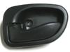 Hyundai Accent 94-02 Interior Door Handle BLACK Front Left