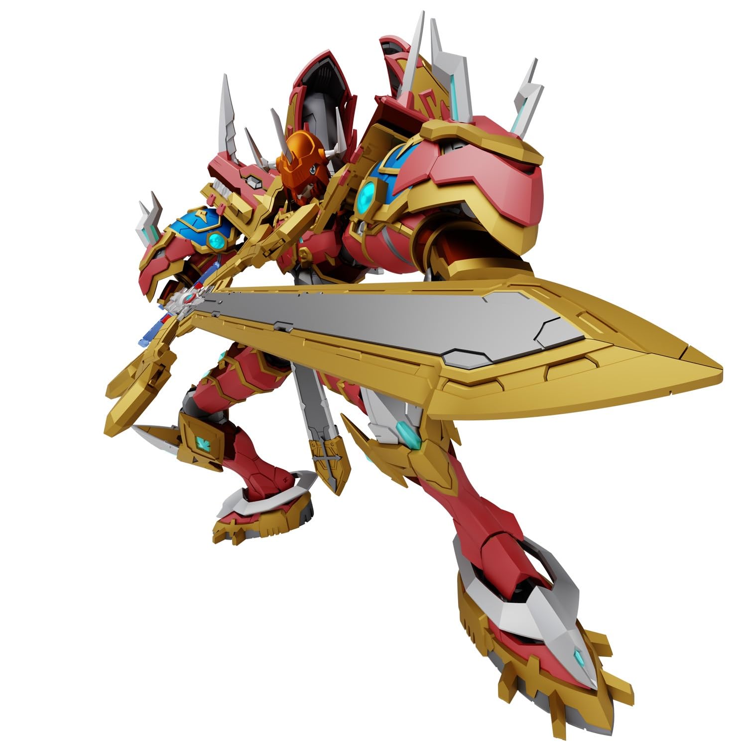 

BANDAI SPIRITS Digimon Frontier Figure-rise Standard Amplified KaiserGreymon Pre-Colored Plastic Model