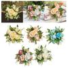 Artificial Flower Balls Bouquet for Centerpieces Fake Flower Kissing Balls for Bedroom Party Valentine's Day Baby Shower