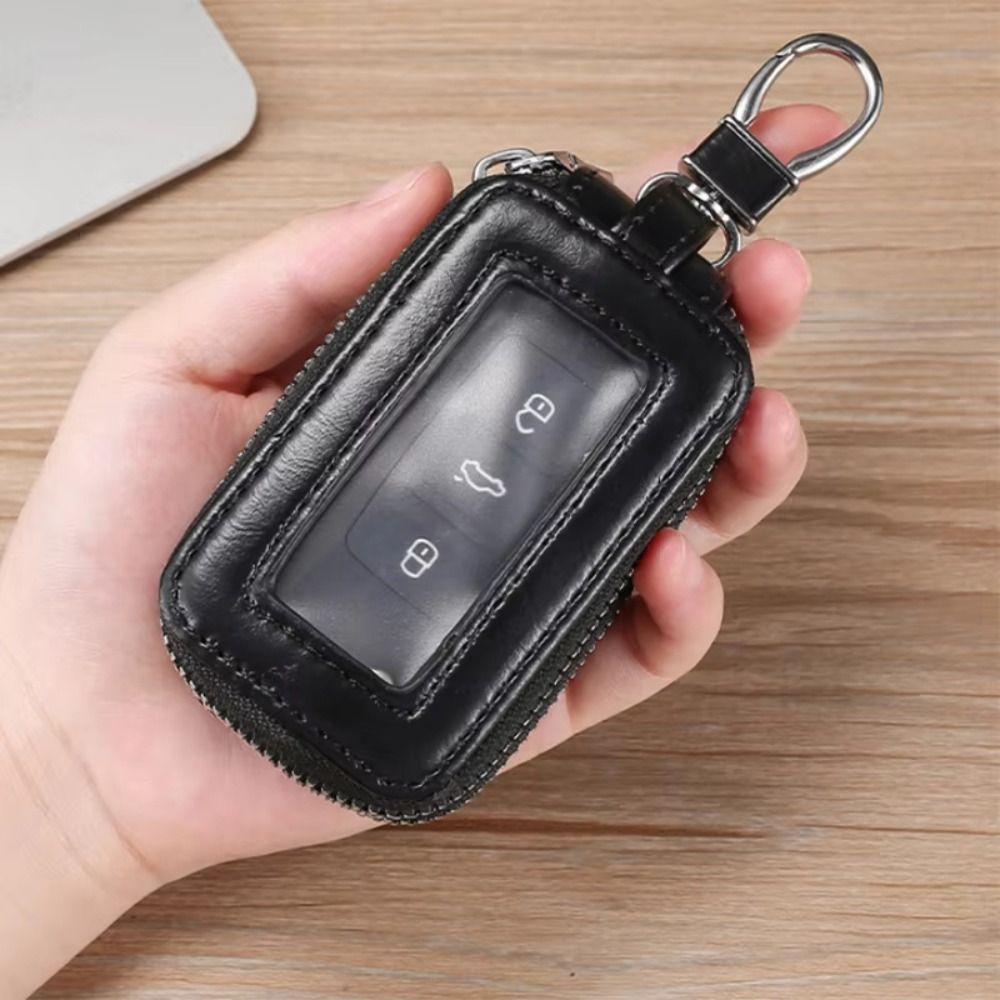 Étui à clés en cuir PU Mini sac de rangement pour clés Nouveau sac pour clés de voiture