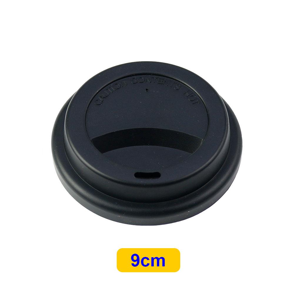 

2 Sizes Universal Reusable Silicone Cup Cover Fresh Lids Insulation Anti-Dust Cup Cover Coffee Mug Lid Suitable For 8.5-9cm