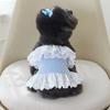 Pet Dog Cat Dress Lace Small Medium Dogs Clothes Teddy Bichon French Bulldog