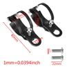 2pcs Signal Light Bracket Aluminum Alloy Black New