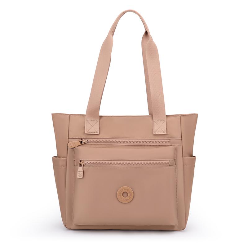 Women's Bag Multi-Color Shoulder Bag Lightweight Nylon Bag Large Capacity Multi-Pocket Handbag