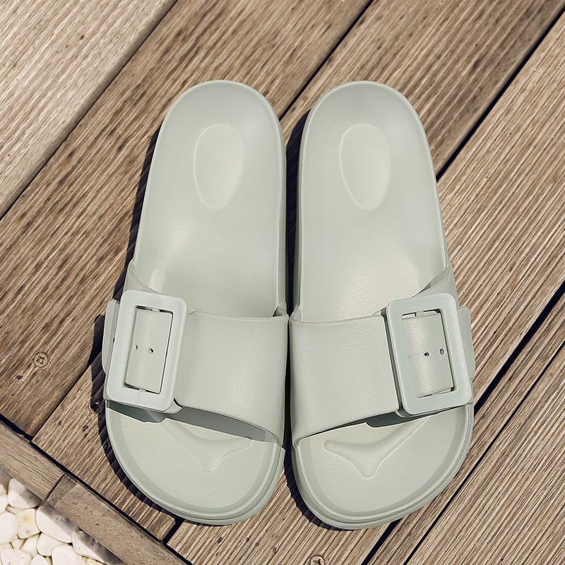 Damen Hausschuhe Mode Sandalen Outdoor Freizeit Zuhause Ein Wort Hausschuhe Weiche Sohle Bequeme Sandalen