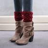 New Winter Warm Crochet Knit Knee High Boot Socks Leggings Leg Warmers