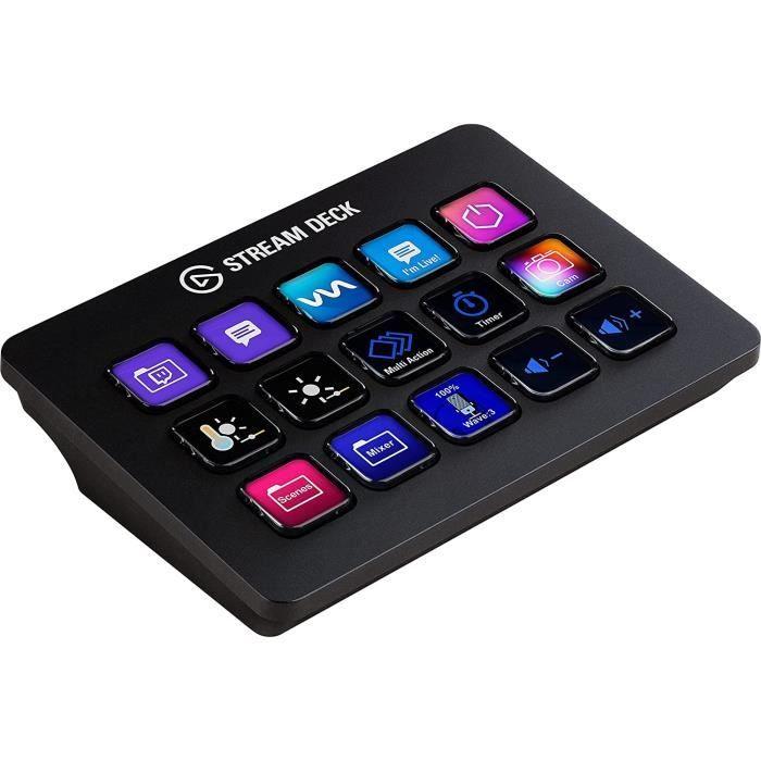 Clavier Elgato Stream Deck MK2 - 15 touches LCD personnalisables