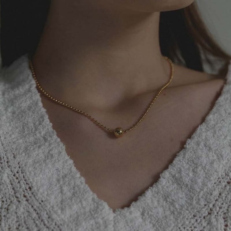 MIDNIGHT MOMENT Coing Necklace - Gold