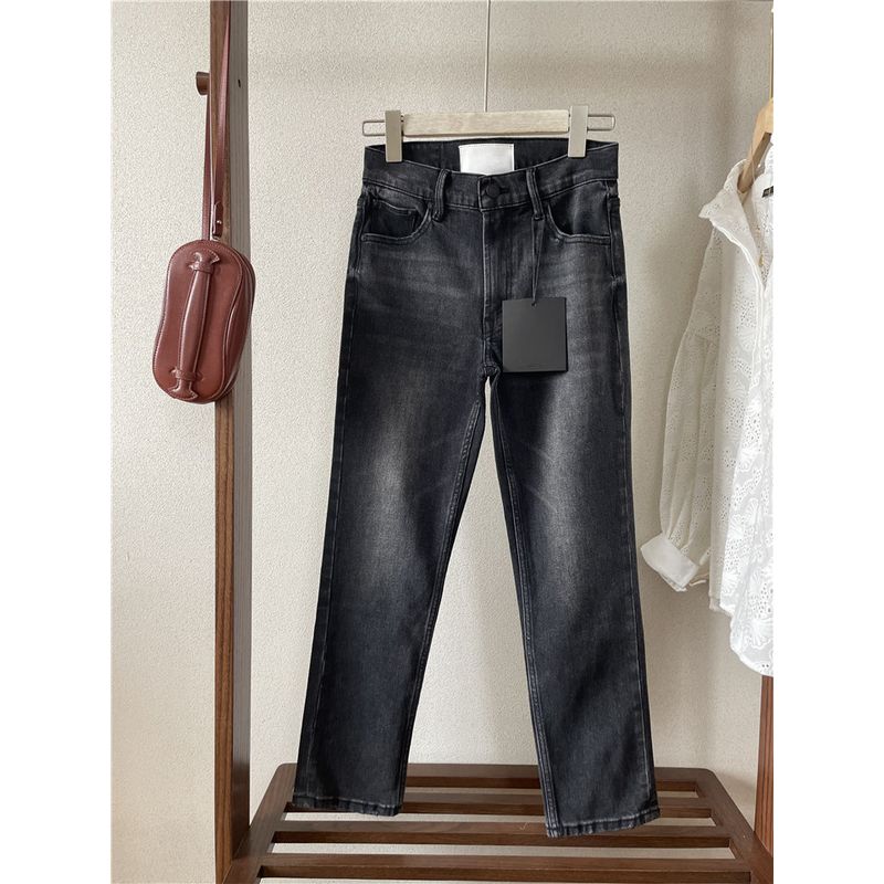 

Чистый Юань Дымчато-серый Девять точек Микроэластичные Брюки-карандаш Smoke Gray EUR27