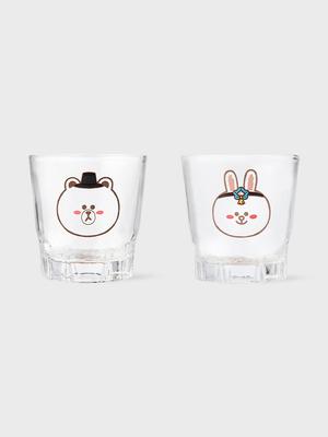 Touristisches Soju-Glas-Set (2 Stück)