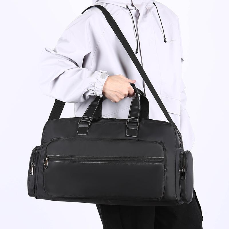 Herren Reise-Taschen mit großem Fassungsvermögen, Mehrfachtaschen-Klassifizierung, Tragbar für kurze Geschäftsreisen, Outdoor-Aufbewahrung, Trolley-Reisetaschen