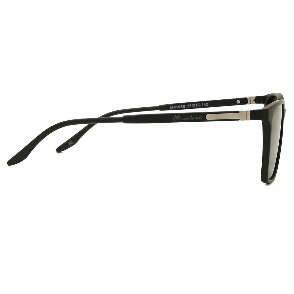 Montana Eyewear Mp186 Polarisierte Mp186b Unisex Sonnenbrille