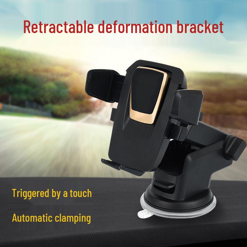 360° Rotating Car Phone Mount with Suction Cup for Air Vent & Dashboard