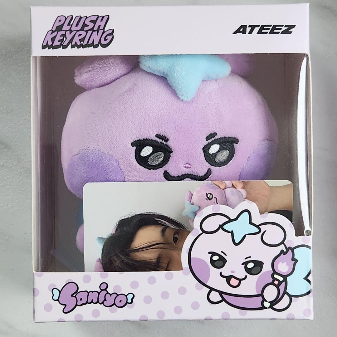 [Б/У] Брелок ATEEZ Sun Mighteez с Фотокарточкой POPUP