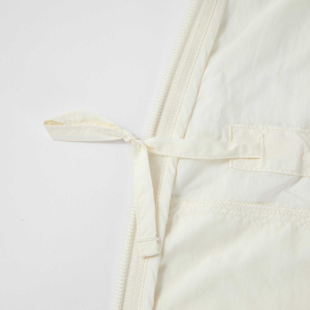 PUMA Solid Color Casual Lightweight Woven Hooded Jacket Women tops White 628375-65