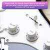 Uxcell Electric Guitar Switch Tip Toggle Switch SQ Style Electric Guitar Pickup Selector Replacement 3 Colors Knobs, 3-Pack, 3.7mm Cross-Shaped