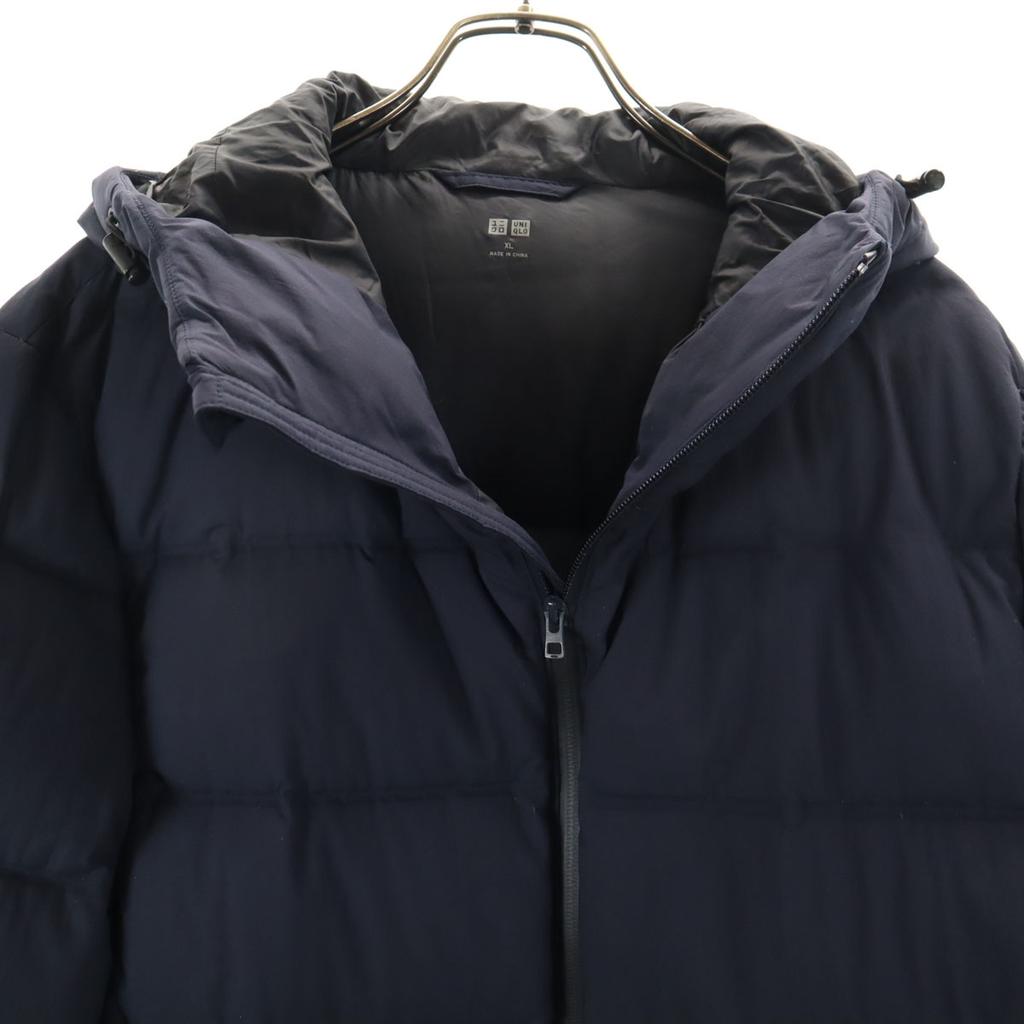 UNIQLO seamless down parka XL Navy Men's Used