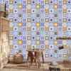 Wallpaper Colorful oriental mosaic pattern for living room and bedroom 50x1000
