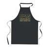 Kitchen Apron - Javelot - Black - Breton Print - Durable Cotton