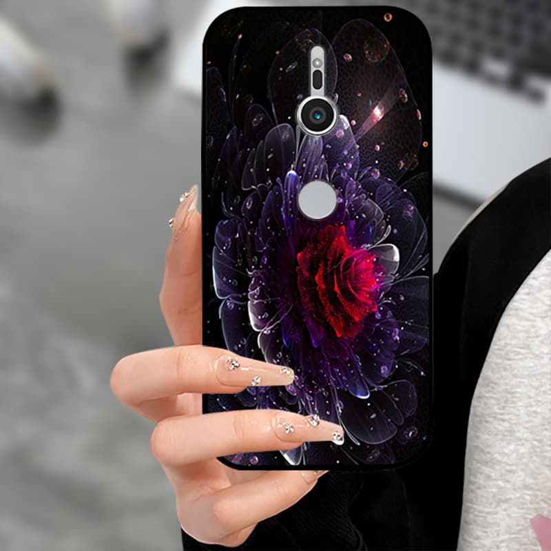 For Sony Xperia XZ2 XZ 4 2 1  Soft Silicone Black Back Shell Phone Cover For Sony XZ1 XZ2 XZ4 Funda Coque Shockproof Cases