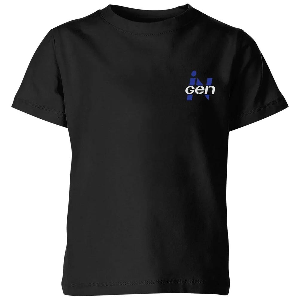 Jurassic Park InGen Pocket Kids  T-Shirt - Black - 3-4 Years 100