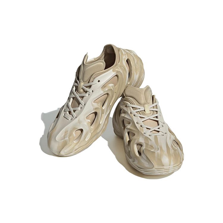 Adidas AdiFOM Q Savannah Unisex Sneaker Creme Alumina Lila GW2217