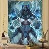 Game World Of Warcraft Colorful Tapestry Wall Hanging Home Decoration Hippie Bohemian Decoration Divination Wall Art Decor