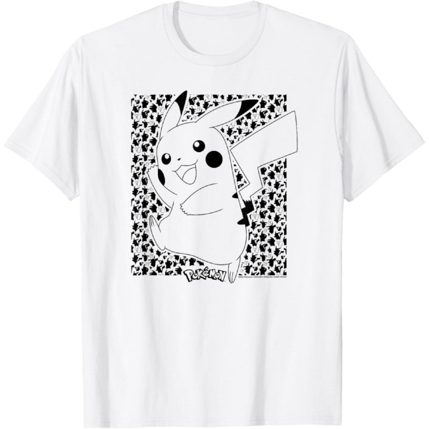 Pokémon - Pikachu Pattern T-Shirt S